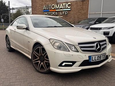 Used Mercedes E350 2009 White Coupe