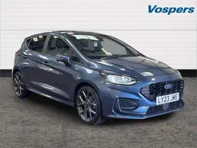 Used Ford Fiesta ST-Line 99 HP (72 kW) 2023 Blue Hatchback