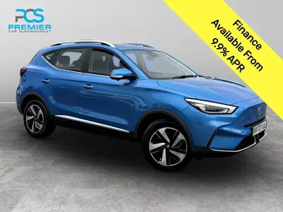 Used MG ZS Trophy Connect 114 kW (156 HP) 2022 Blue SUV