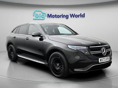 Used Mercedes EQC400 AMG line 300 kW (408 HP) 2023 Black SUV