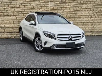 Used Mercedes GLA180 AMG line 122 HP (89 kW) 2015 White SUV