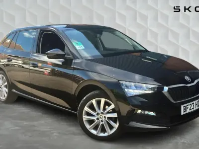 Used Skoda Scala SE L 108 HP (79 kW) 2023 Black Hatchback