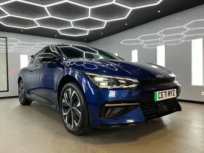 Used Kia EV6 GT-Line 2021 Blue SUV