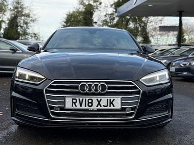 Used Audi A5 Sportback S-Line 190 HP (139 kW) 2018 Black Hatchback