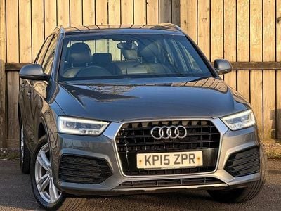 Begagnad Audi Q3 S-Line 150 HK (110 kW) 2015 Grå SUV