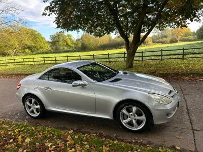 Used Mercedes SLK350 272 HP (200 kW) 2005 Silver Cabriolet