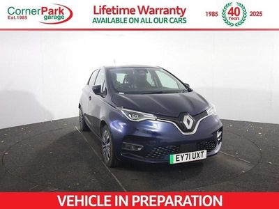 Blue Used 2021 Renault Zoe Riviera Hatchback | £8,999 (Fair price)