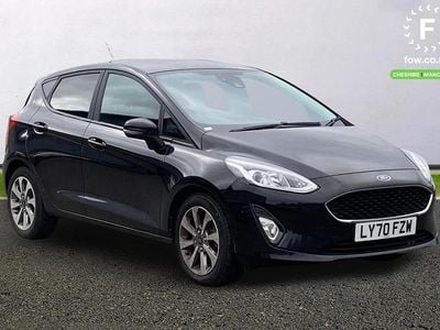 Used Ford Fiesta Trend 95 HP (69 kW) 2021 Black Hatchback
