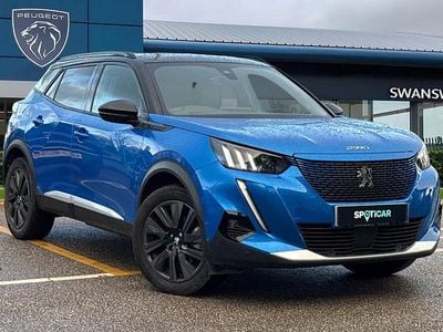 Blue Used 2021 Peugeot 2008 Premium SUV | £13,995 (Fair price)