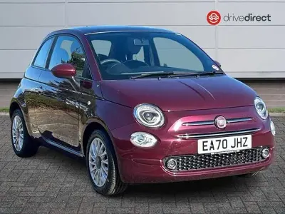 Usado Fiat 500 Lounge 70 HP (51 kW) 2020 Vermelho Citadino