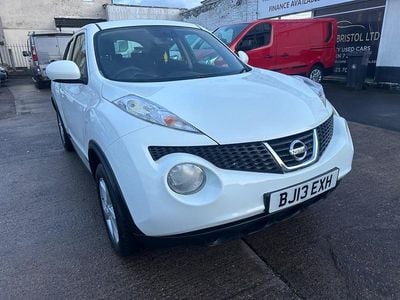 White Used 2013 Nissan Juke Visia SUV | £2,295 (Fair price)