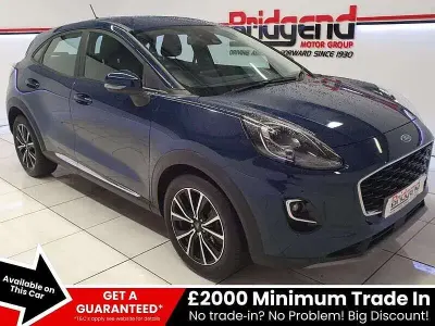 Gebraucht Ford Puma Titanium 2022 Blau Kleinwagen