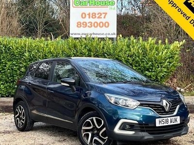 Blue/black Used 2018 Renault Captur Iconic SUV | £5,999 (Fair price)