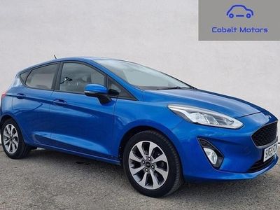 Used Ford Fiesta Trend 85 HP (62 kW) 2019 Blue Hatchback