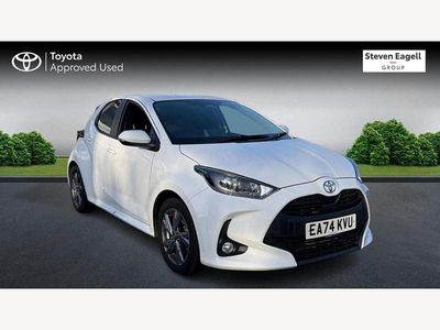 Used Toyota Yaris Hybrid 2024 White Hatchback