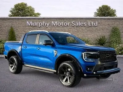 New Ford Ranger Wildtrack 2026 Blue Pickup