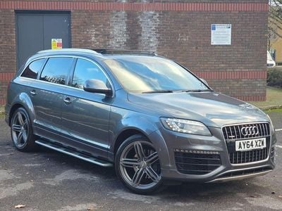 Grey Used 2015 Audi Q7 S-Line SUV | £12,990 (Fair price)