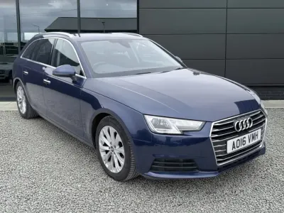 Begagnad Audi A4 Design 2016 Blå Kombi