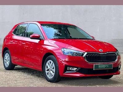 Used Skoda Fabia SE 116 HP (85 kW) 2025 Red Hatchback