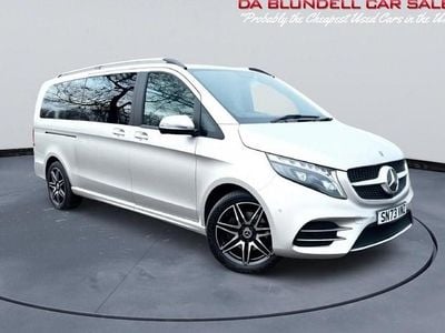 Silver Used 2023 Mercedes V220 AMG line MPV | £48,990 (Super price)