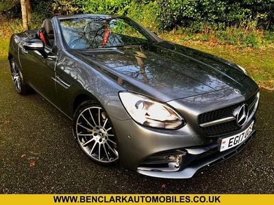 Grey Used 2017 Mercedes SLC200 AMG line Cabriolet | £17,999 (Fair price)