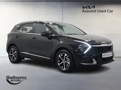 Begagnad Kia Sportage 207 HK (152 kW) 2025 Svart SUV
