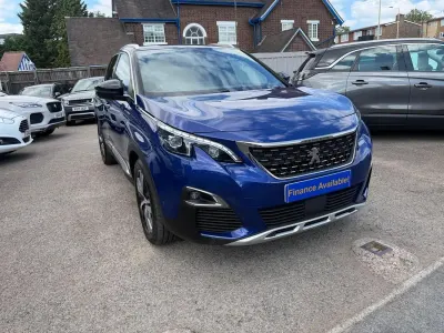 Used Peugeot 3008 GT-line 130 HP (95 kW) 2019 Blue SUV