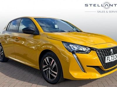 Used Peugeot 208 Allure+ 102 HP (75 kW) 2023 Yellow Hatchback