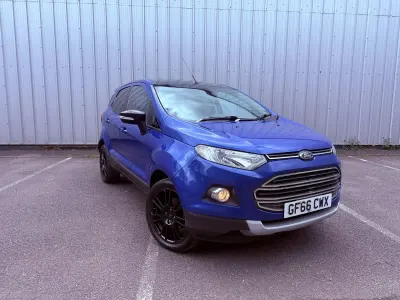Used Ford Ecosport Titanium S 140 HP (102 kW) 2016 Blue SUV