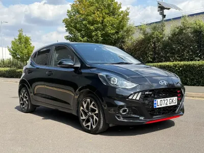Used Hyundai i10 N Line 2022 Black Hatchback