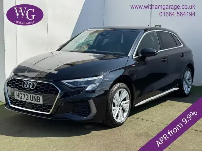 Used Audi A3 Sportback S-Line 204 HP (150 kW) 2024 Black Hatchback