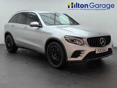 Silver Used 2018 Mercedes GLC220 AMG line SUV | £15,850 (Good price)