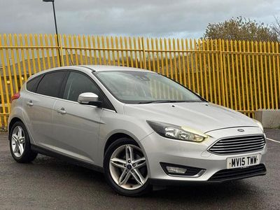 Silver Used 2015 Ford Focus Titanium Hatchback | £5,290 (Fair price)