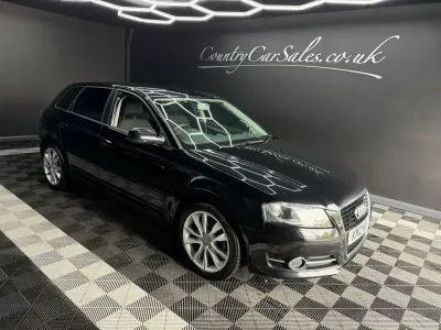 Used Audi A3 Sportback Sport 200 HP (147 kW) 2012 Black Hatchback
