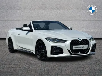 Begagnad BMW 430 Cabriolet M Sport 2022 Vit Cab