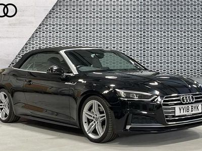 Used Audi A5 S-Line 252 HP (185 kW) 2018 Black Coupe