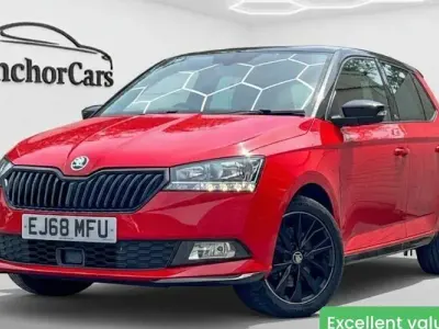 Used Skoda Fabia Monte Carlo 110 HP (80 kW) 2018 Red Hatchback