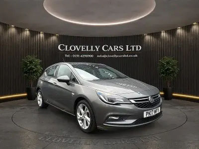 Used Vauxhall Astra SRi 150 HP (110 kW) 2017 Grey Hatchback