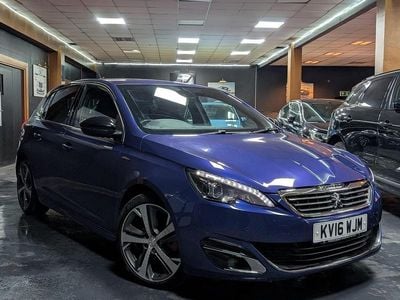 Blue Used 2016 Peugeot 308 GT-line Hatchback | £8,540 (Fair price)