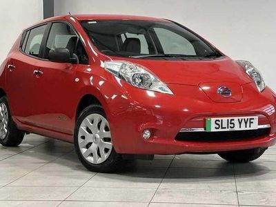 Used Nissan Leaf Visia 80 kW (109 HP) 2015 Red Hatchback