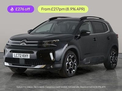 Black Used 2022 Citroën C5 Aircross Shine SUV | £15,458 (Good price)