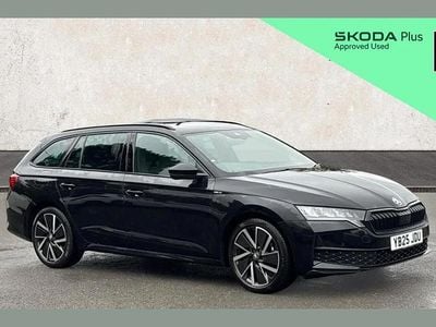 Used Skoda Octavia SportLine 150 HP (110 kW) 2025 Black Estate
