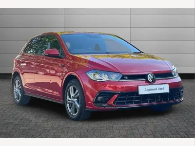 Used VW Polo R-line 95 HP (69 kW) 2022 Kings red Hatchback