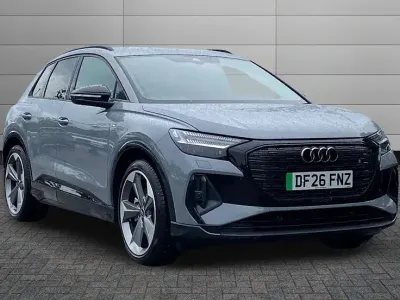 Used Audi Q4 e-tron Black Edition 210 kW (286 HP) 2026 Typhoon grey SUV