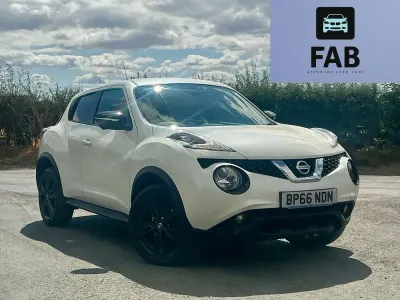 Used Nissan Juke N-Vision 115 HP (84 kW) 2016 White SUV