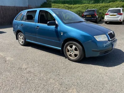 Used Skoda Fabia 2003 Blue Estate