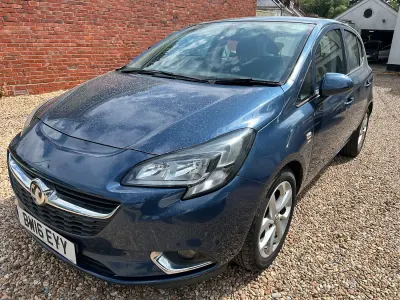 Used Vauxhall Corsa SRi 90 HP (66 kW) 2016 Blue Hatchback