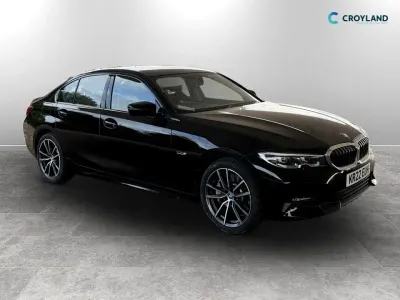 Used BMW 330e Sport Line 292 HP (214 kW) 2022 Black Sedan