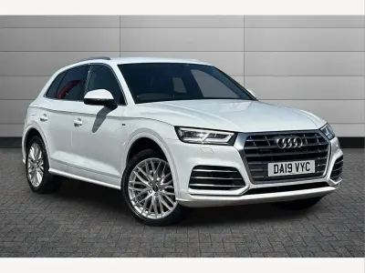 Used Audi Q5 S-Line 190 HP (139 kW) 2019 White SUV