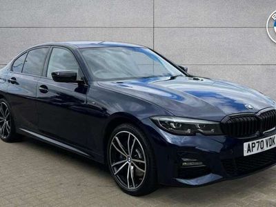 Begagnad BMW 330e M Sport 292 HK (214 kW) 2021 Blå Sedan